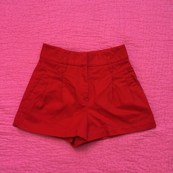 REISS Women's Red Shorts, US2 - Picture 6 of 11